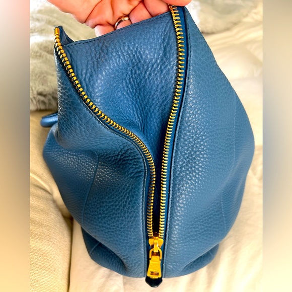 Prada BN2522 Vitello Daino Leather Cobalt - Picture 8 of 15